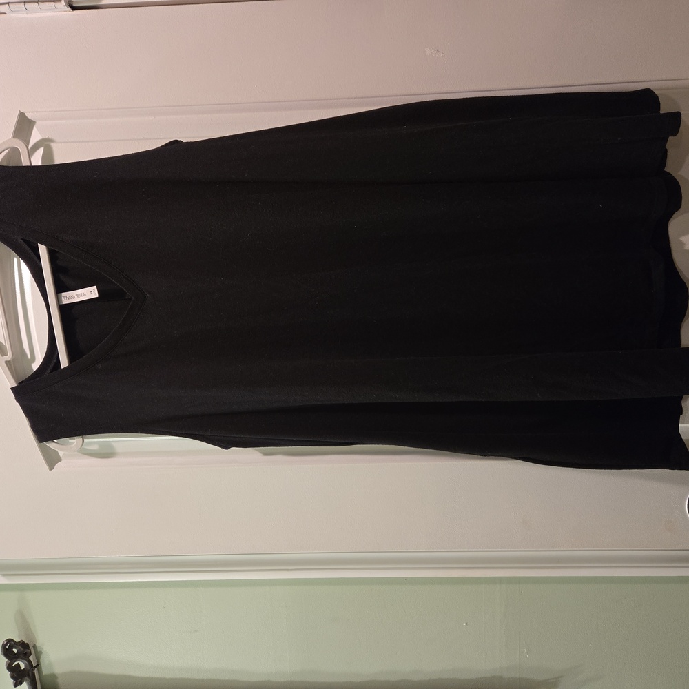 Zenana Premium black sleeveless dress with pockets 👗 size 3X